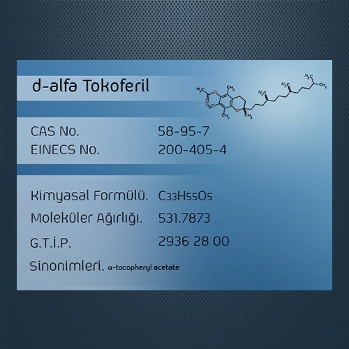 D-Alfa Tokoferil