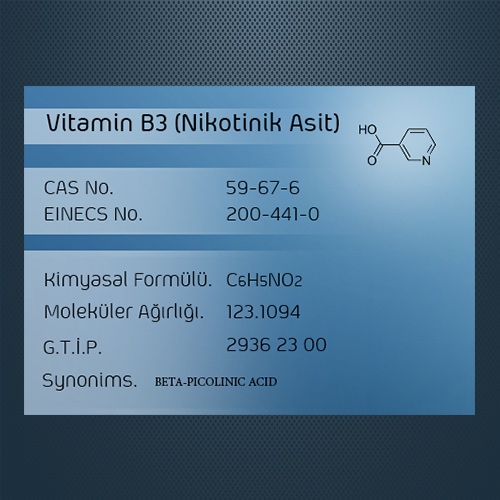 Vitamin B3 (Nikotinik Asit)