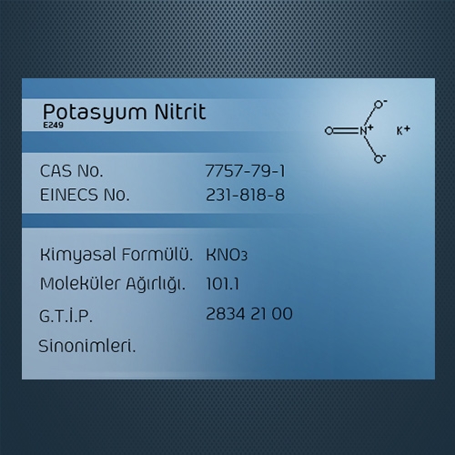 Potasyum Nitrit