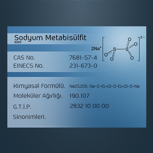 Potasyum Metabisulfit
