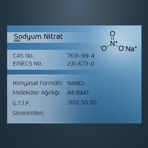 Sodyum Nitrat