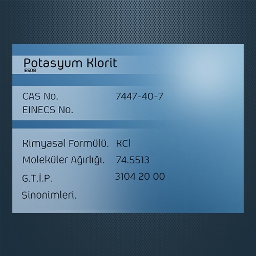Potasyum Klorit